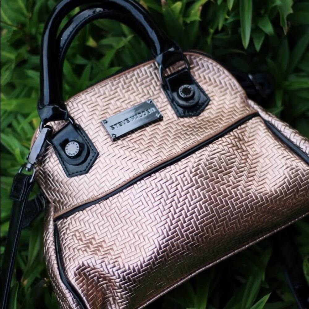 Bronze Steve Madden Mini Purse/Bag